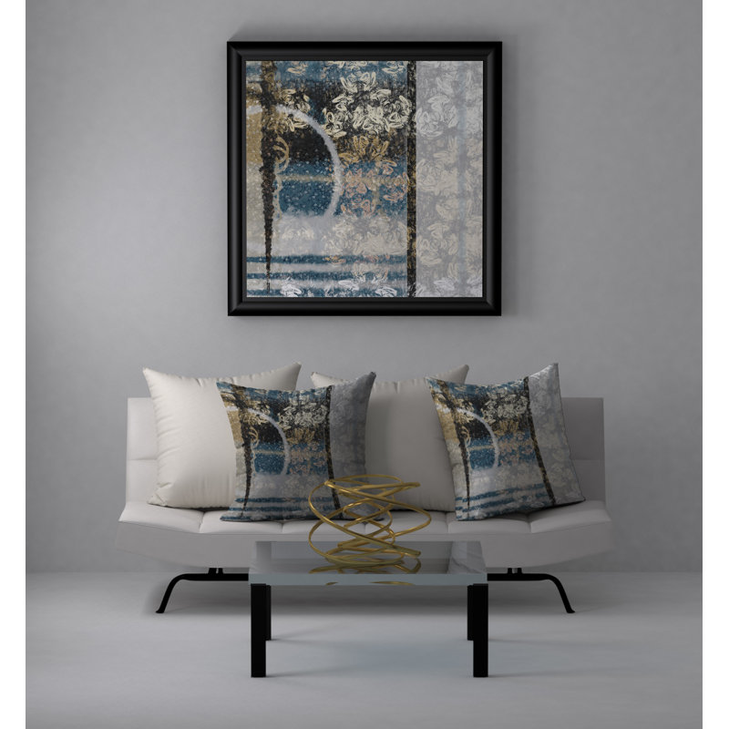 Housse et insert de coussin précieux Val Exhilaration, 20 po X 20 po