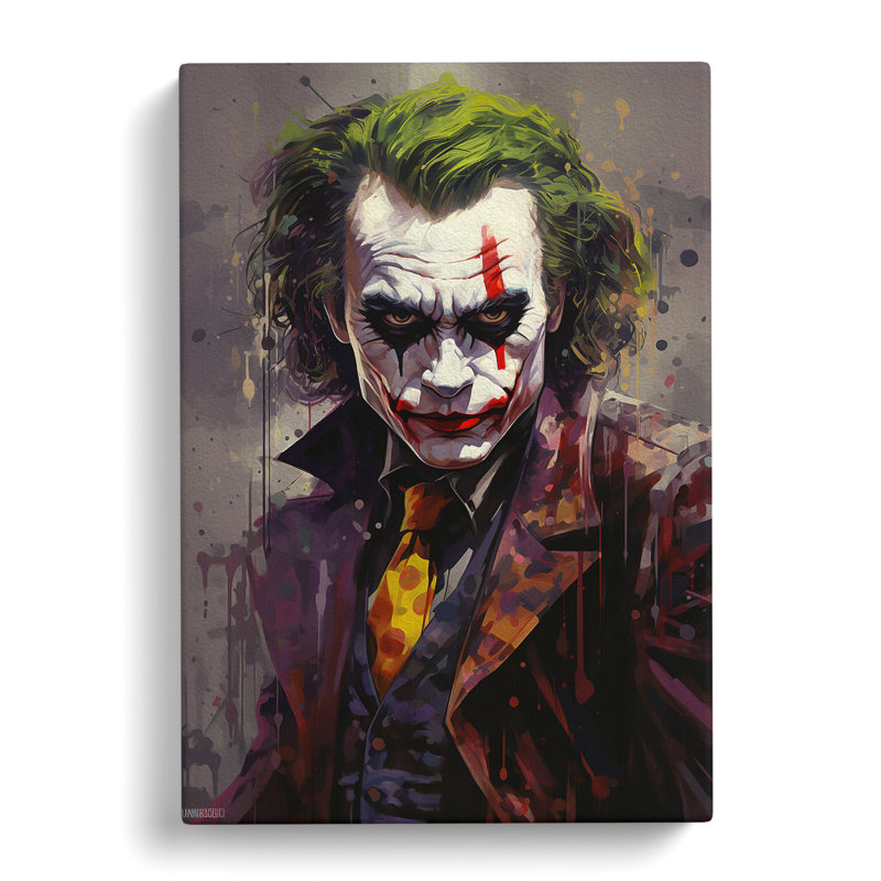 Joker Informel - Wrapped Canvas, 50cm H x 35cm W x 3cm D