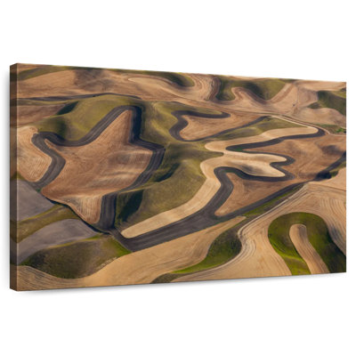 Alvord Palouse, champs et sillons