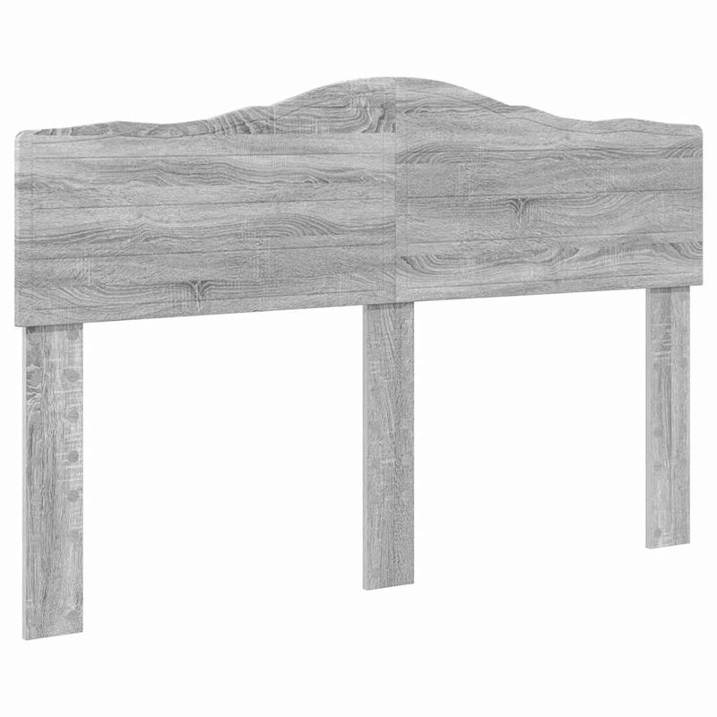 Panel Headboard, Queen, Grey Sonoma