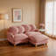 Causeuse en chenille 2 places avec repose-pieds-1668850404