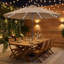 Parasol lumineux en oléfine 9 pi pour patio 9 pi-1061203552