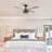 Cassio 52" 4-Blade Ceiling Fan with Remote and Light Kit Included