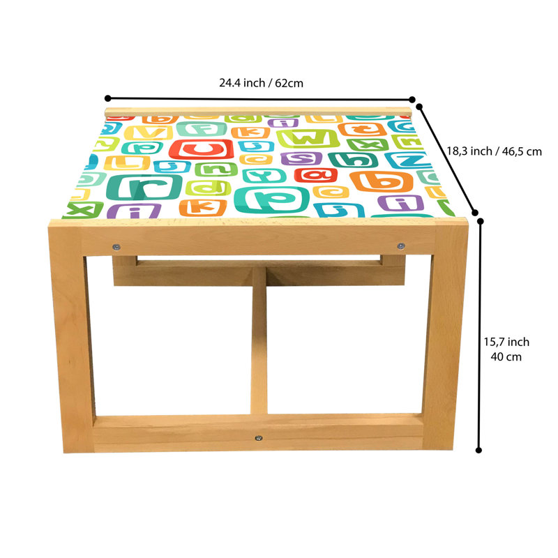 Iolani Sled Coffee Table, 62cm H x 46cm W x 40cm D
