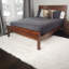 Tapis à poil long lavable en similifourrure blanche-53621936
