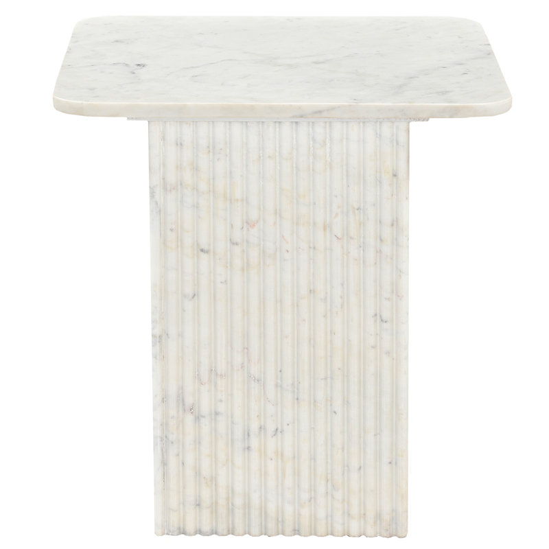 Table d'appoint Roland blanche