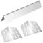 Barres de gril en acier de 17 po pour remplacement Genesis 300, 5 et 2 plaques chauffantes, facile à installer, grille de remplacement idéale, corrosion, nettoyage, installation rapide