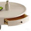 Table basse en bois avec tiroirs de rangement