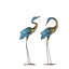 Bird Crane Metal Garden Statue