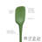 Tovolo Flex-Core All-Silicone Spoonula for Scooping, Stirring, and Serving, Pesto