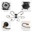 Canelo 6-Light Semi Flush Mount Ceiling Light