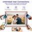 Cadre photo numérique 10,1 "Frameime WiFi ELime Frameo - Rotation automatique - Rangement illimité gratuit, emplacement Micro SD-94089142