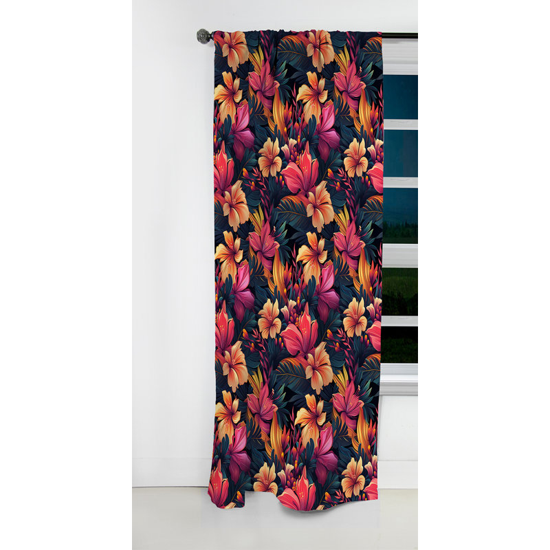 Tropic Sunset - Tropical, L 52 po x L 63 po