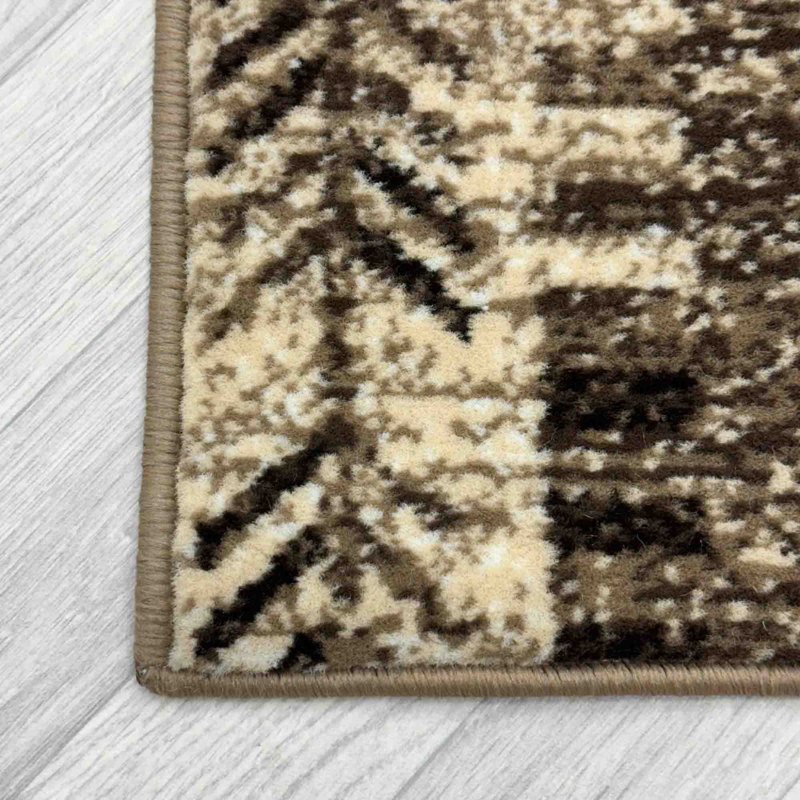 Runner Geometric Area Rug, Runner 60 x 420 cm