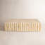 Boîte décorative rayée Dilan Bone-261069064