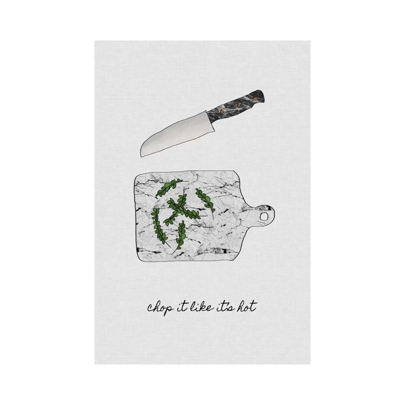 Chop It Like It's Hot by Orara Studio - Wrapped Canvas Gallery-Wrapped Canvas Giclée, 101.6 cm H x 66.04 cm W x 1.91 cm D