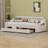 Twin Size Upholstered Daybed with Storage Armrests and USB Port-93672576