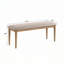 Banc rembourré