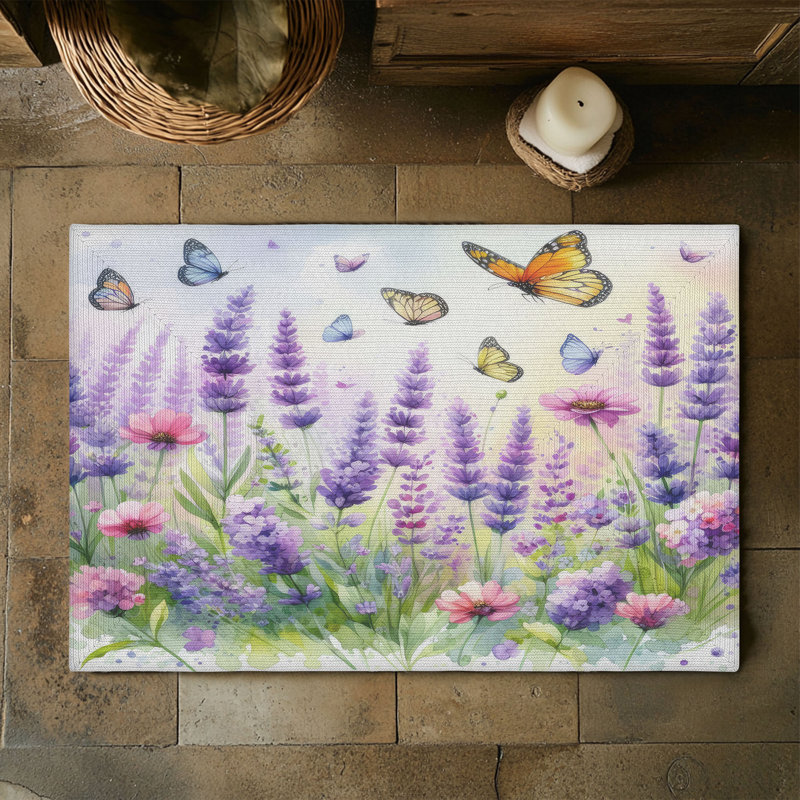 Tapis tressé Petal Wings, Rectangulaire 3 pi x 5 pi