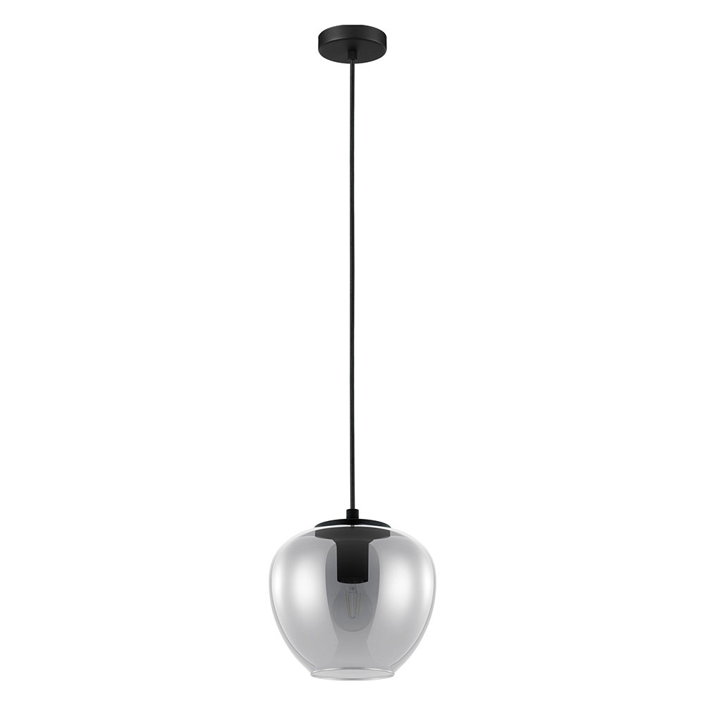Babs Single Light Glass Pendant, 81" H x 9.25" W x 9.25" D