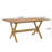 63" Double V Dining Table-933807145