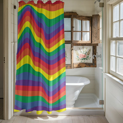 Arc Retro - Rideau de douche Premium