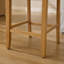 Tabouret de comptoir en rotin 2 pièces 19,7 * 17,3 * 38,6 pouces