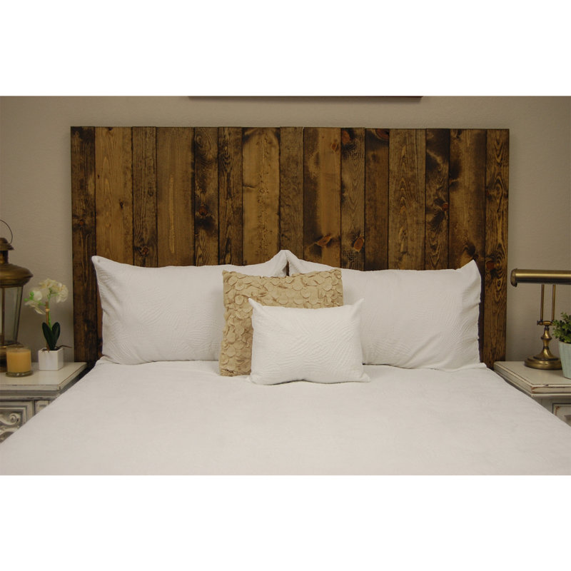 Solid Wood Panel Headboard
