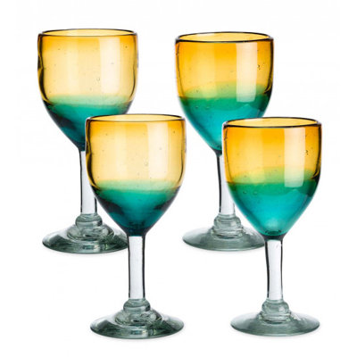À pied en verre 8 oz Chumbley