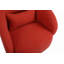 Fauteuil d'appoint pivotant, fauteuil demi-tonneau rond