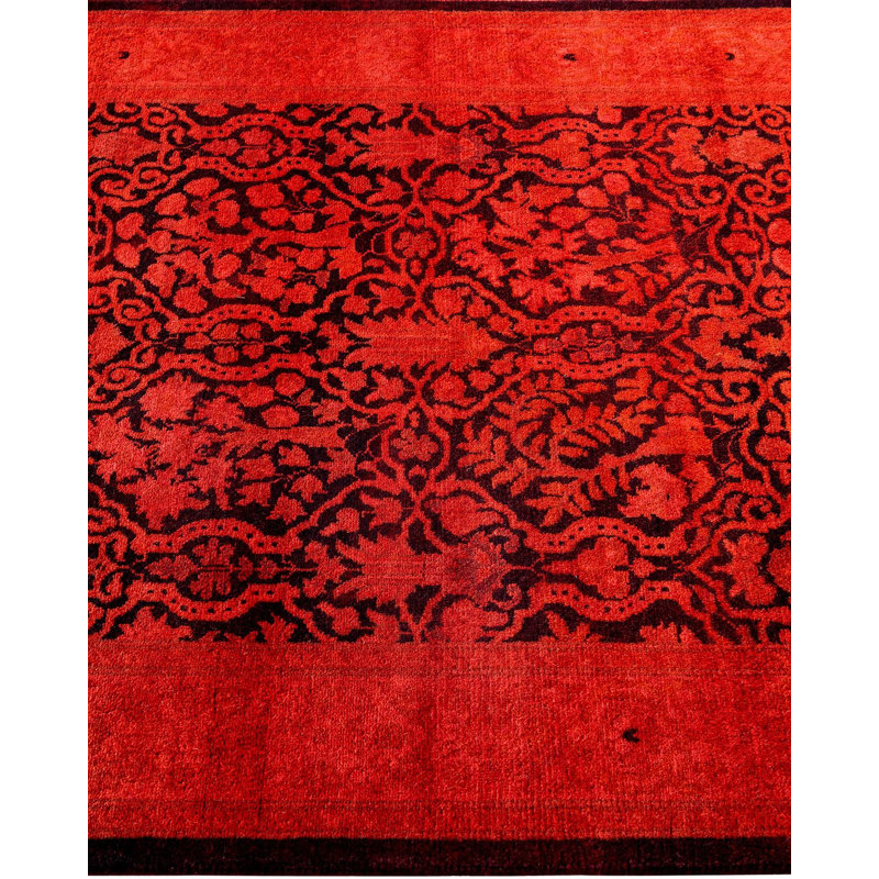 Overyed One-of-a-Kind Runner 2'7" X 7'8" Hand Knotted Area Rug