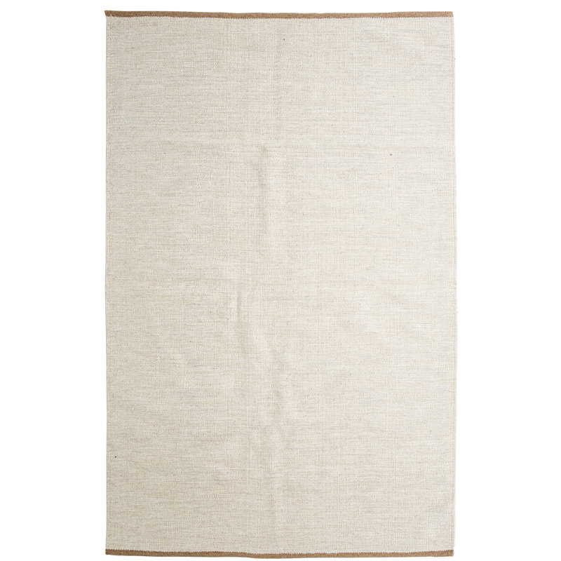 Mcdaniel Solid Colour Hand Woven Area Rug, Rectangle 200 x 300cm