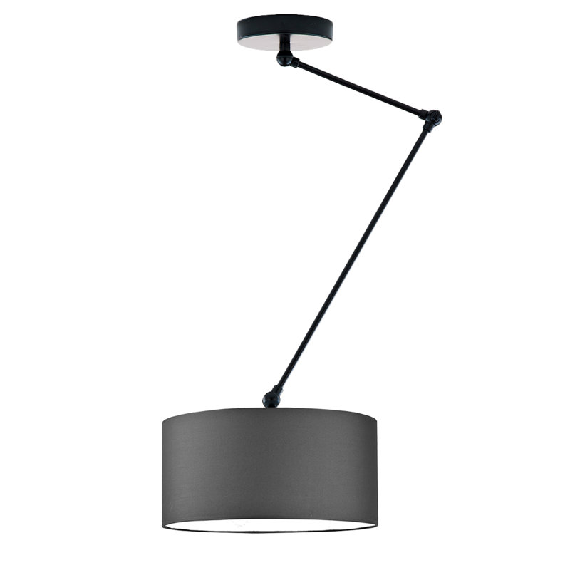 Shiryl 1 - Light Novelty Chandelier, Dark Grey, Matte Black