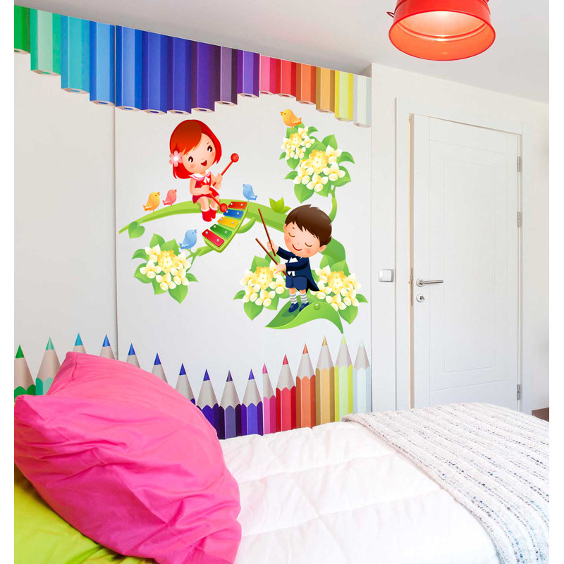 Adhésif décoratif enfants, H 46 po x l 46 po