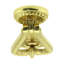 Ornamental Design Front Door Knocker Brass Finish Gate Knocker