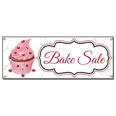 Bake Sale 24" X 72" Banner