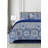 5 Piece Comforter set Reversible Comforter with Decorative Pillow Sham and Bed Skirt-126373574-17155253