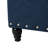 18.17"D X 41.76"W 18.17"H Storage In Navy Blue With Dark Brown Birch Legs For Nursery Changing Table Area Made Of Birch,-449177228