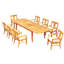 Antony Outdoor 11 - Piece Teak Dining Set-409744736