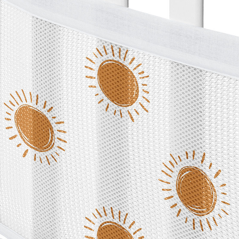 Doublure de lit en maille Boho