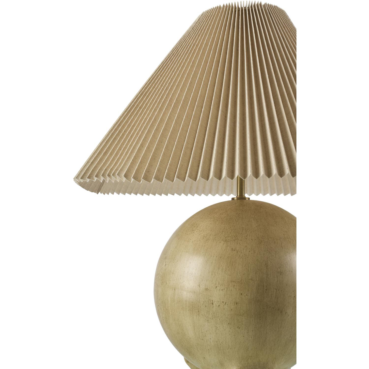 Chakera Table Lamp, Light Gray