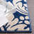 Ammundsen Floral Navy/Ivory Area Rug-1675715822