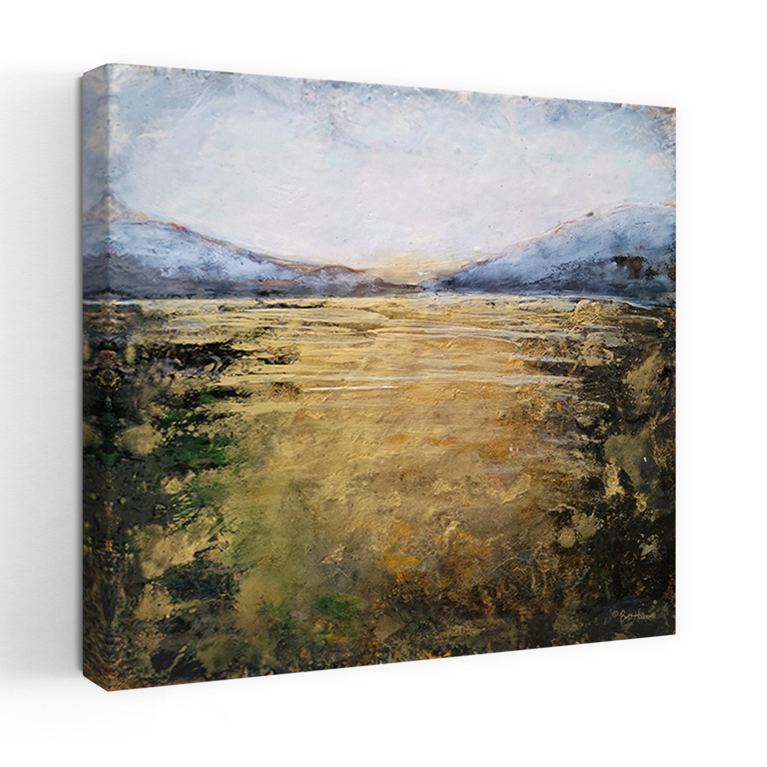 Ophelia & Co. Finding Tranquility Abstract Contemporary Landscape ...