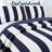 Cotton Striped Quilt Set-1434046620