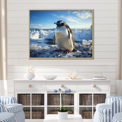 " Penguin Waddle Of Elegance "