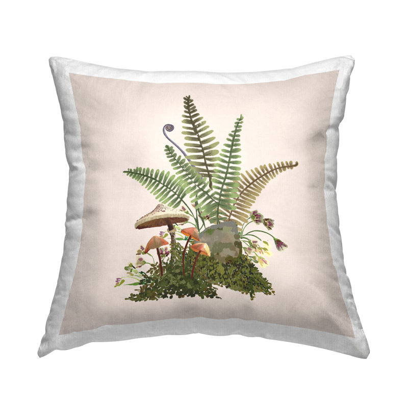 Coussin Cottage Botanical Woods Sprouts