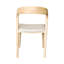Chaise de salle à manger rembourrée en bois de frêne Rena-926815341