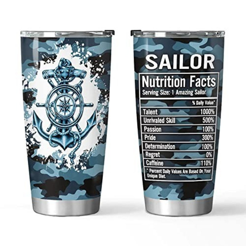 Verre personnalisé 20 onces Sailor