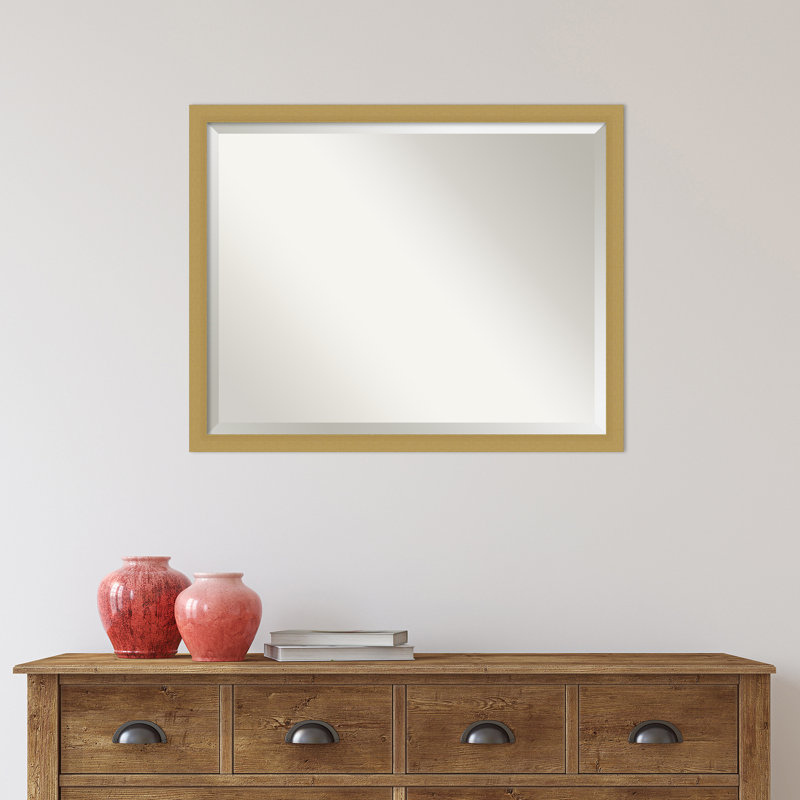 Miroir mural Anastase, Doré, 24 po x 30 po