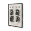 Nus Noir Matisse, reproduction d'art sur cadre argent poli-1162922784-1162922965
